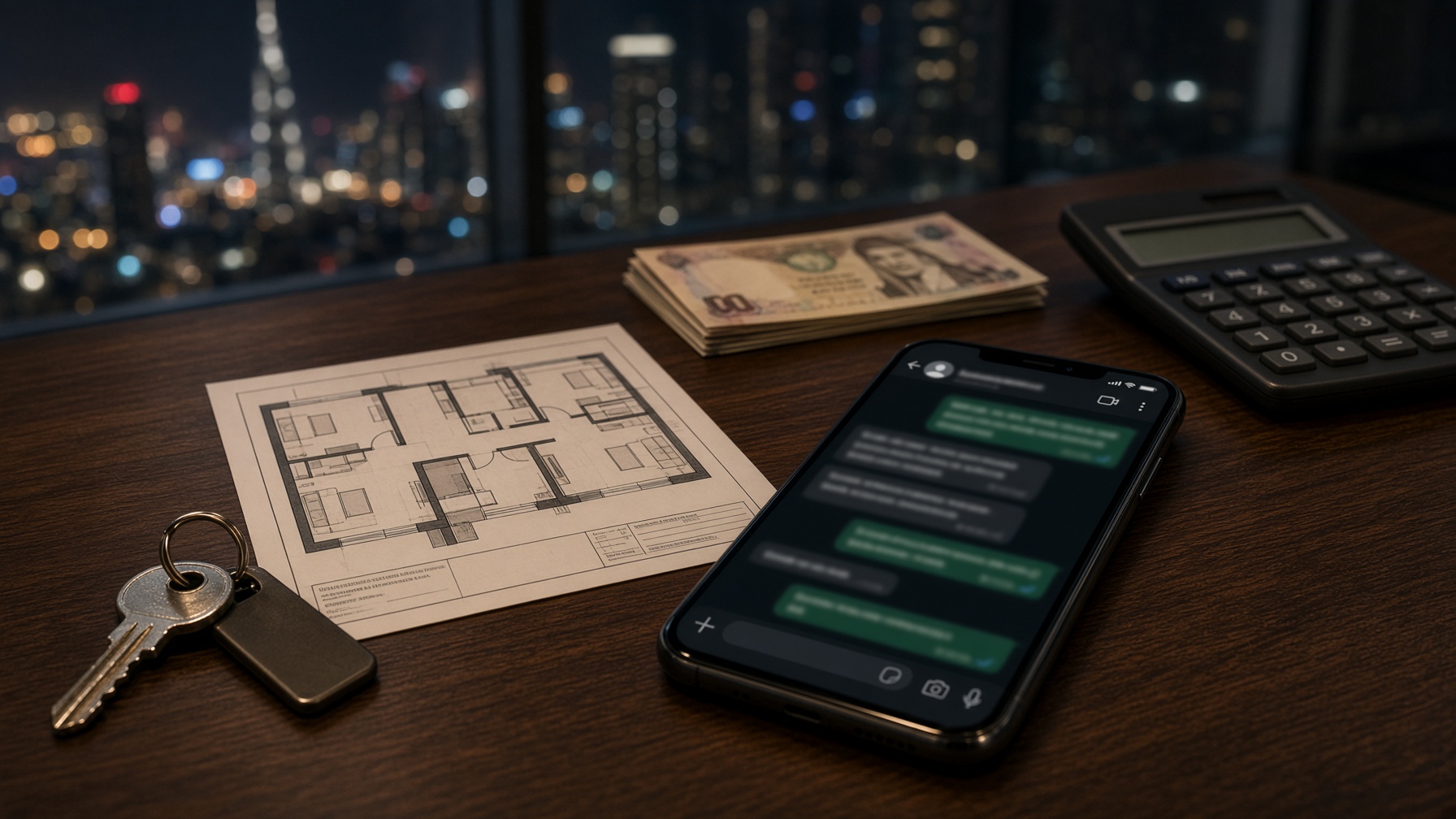 Three Meta accounts in Dubai: conversations, form leads, and what they are not