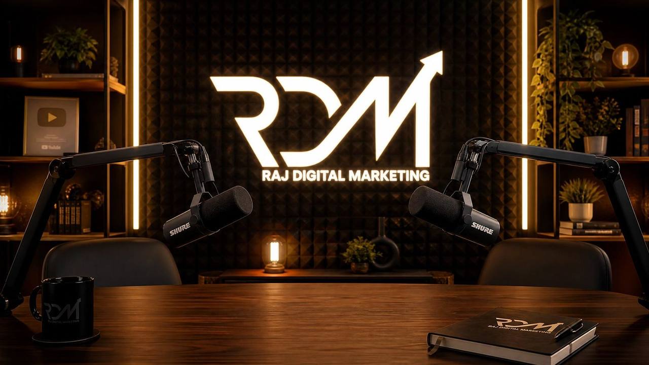Two-mic podcast setup