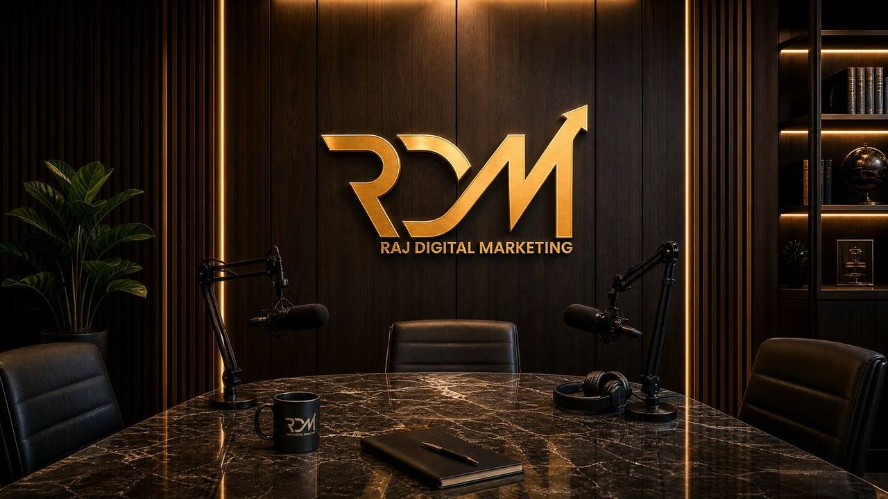 Luxury podcast studio